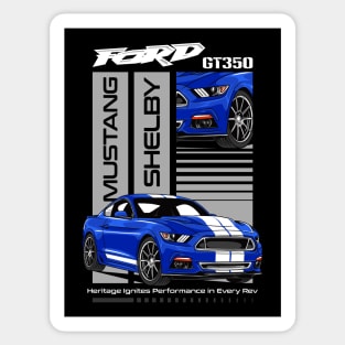 Mustang Muscle Car Sticker